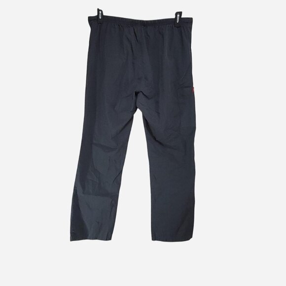 Dickies Gray Scrubs Women's Medium Cargo Pocket Pants Tie Waist - Picture 2 of 4